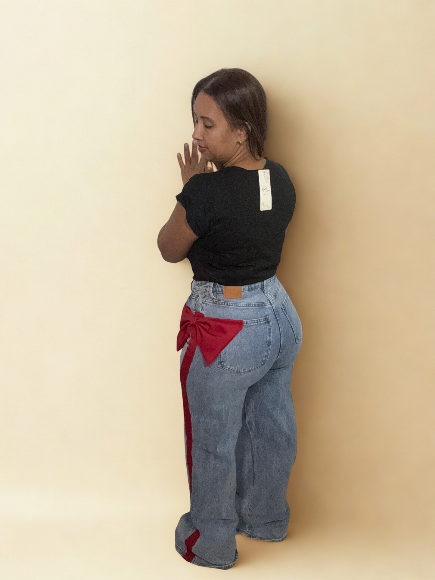 Red Bow Denim