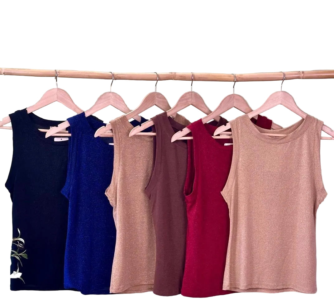basic tank top Made in Italy
