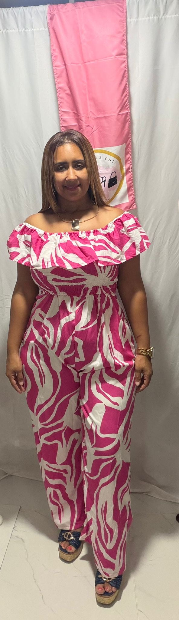 Jumpsuit pink