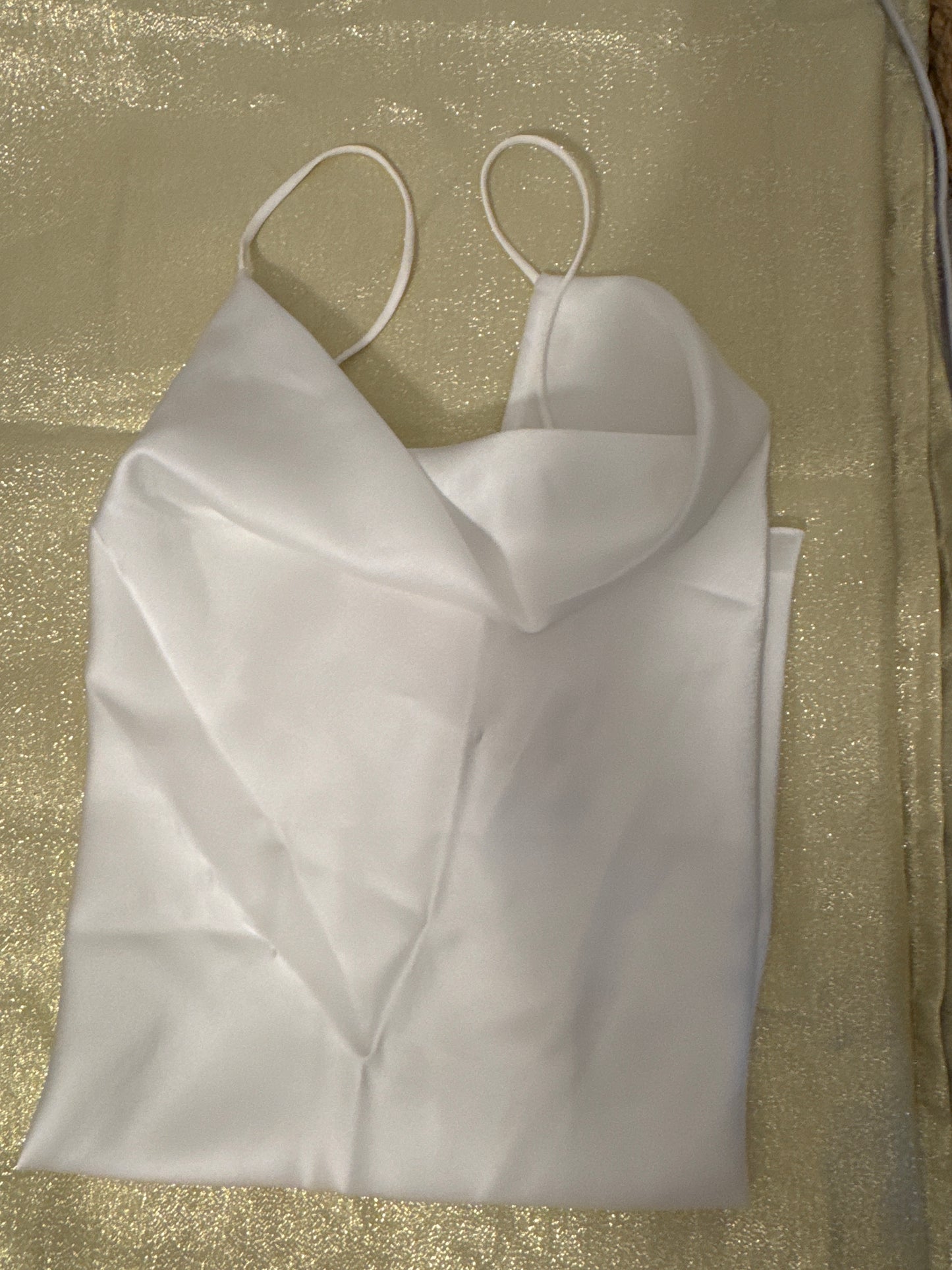 Satin Basic Top Made in Italy