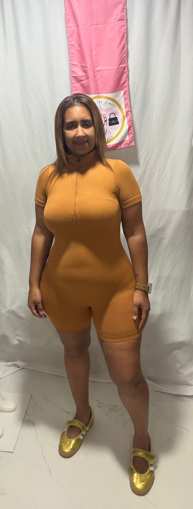 Short romper gym