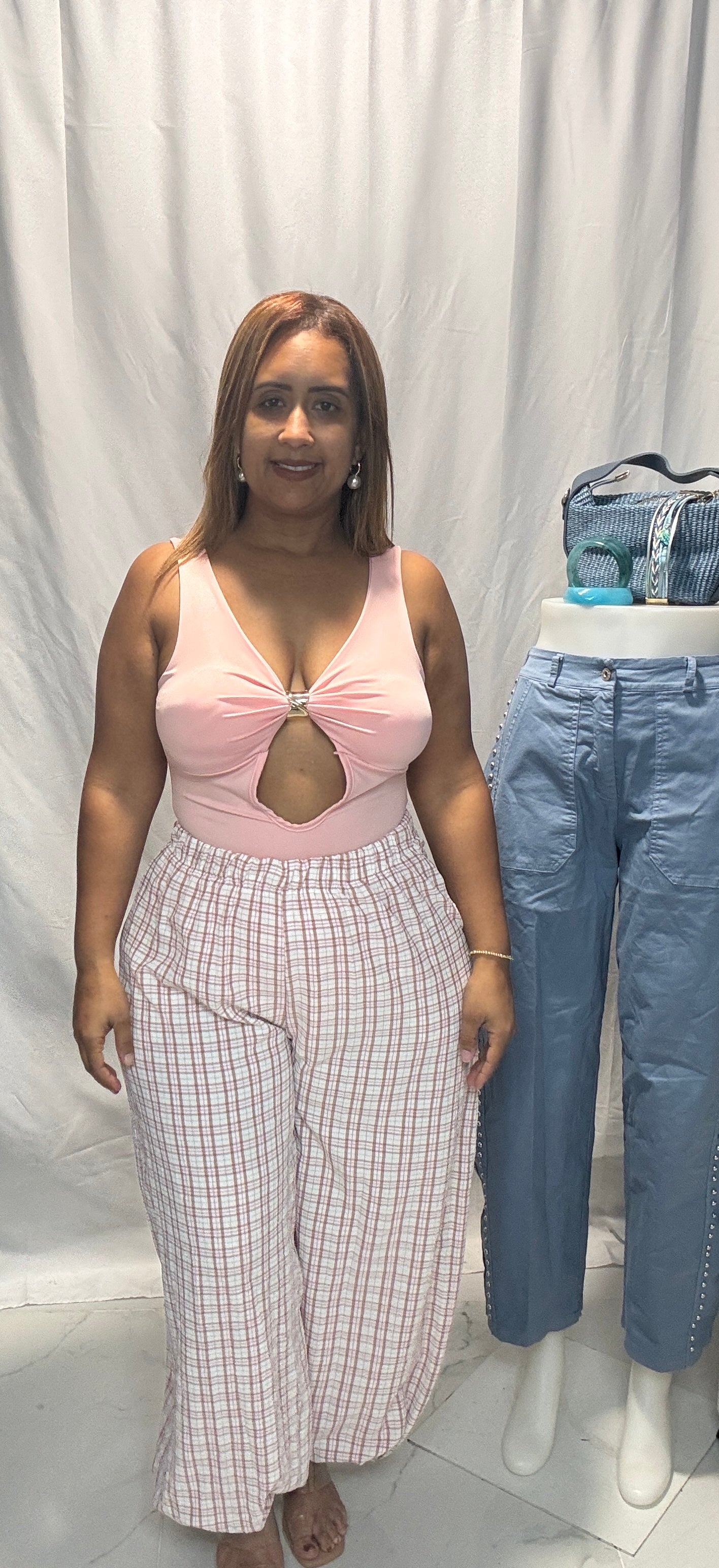Body Italiano Onesize con Copas y Apertura Frontal | Colores Pastel