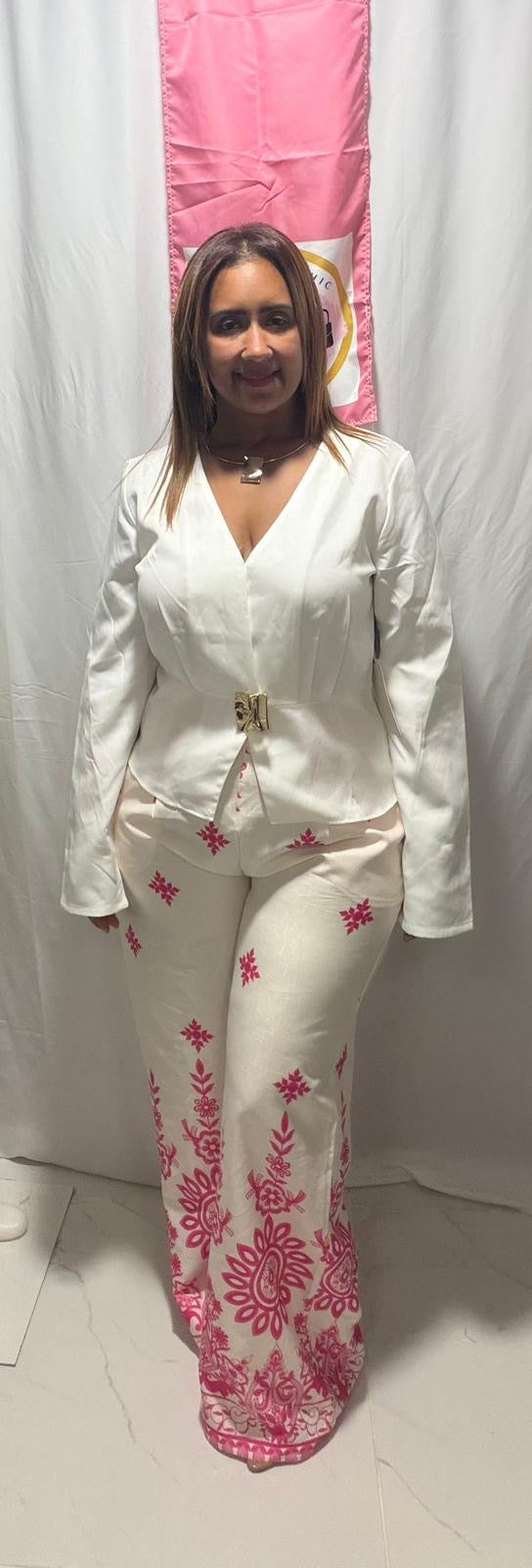 White Long top