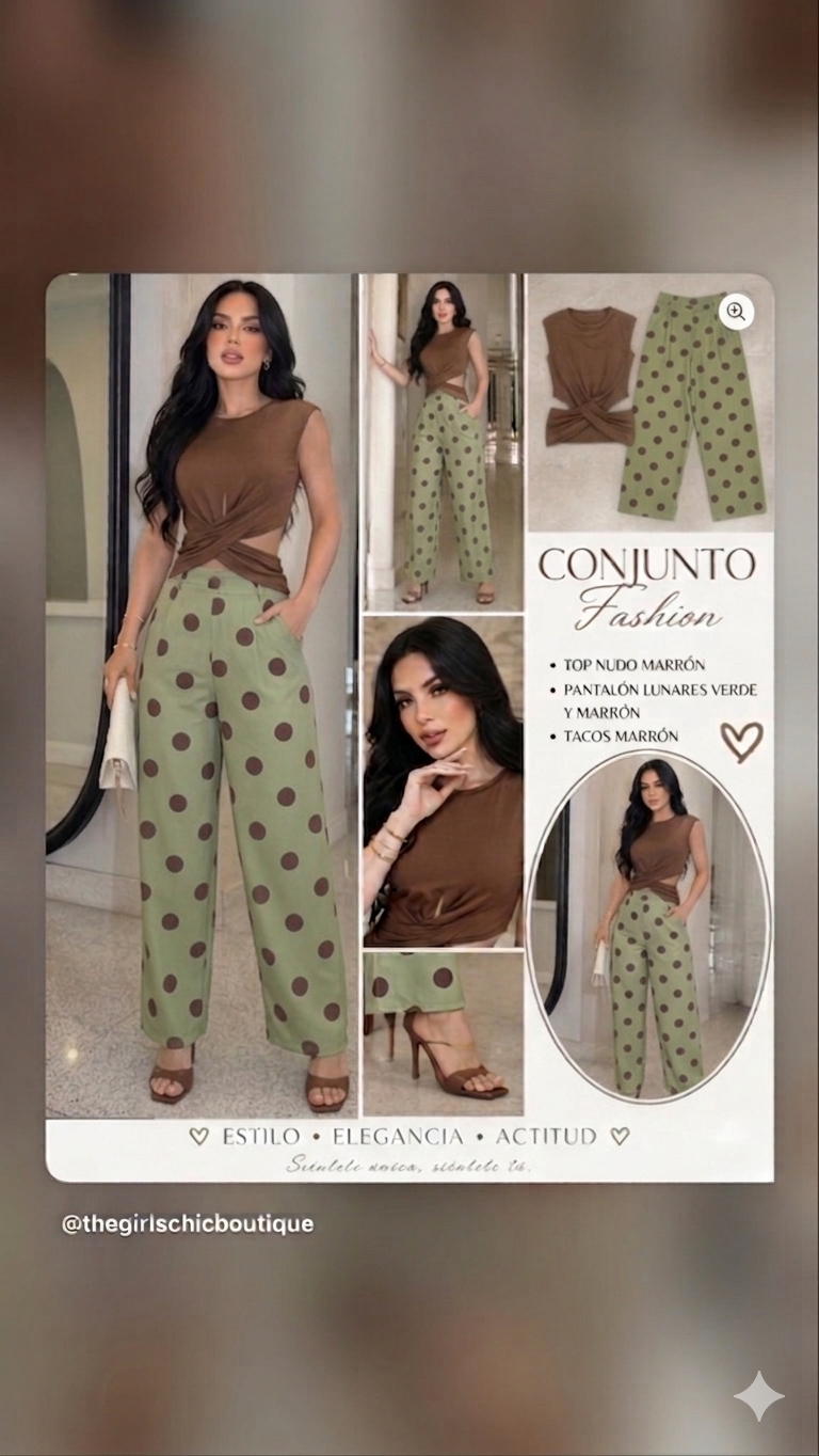 Italian Barrel Leg Trouser | One Size | Polka Dot