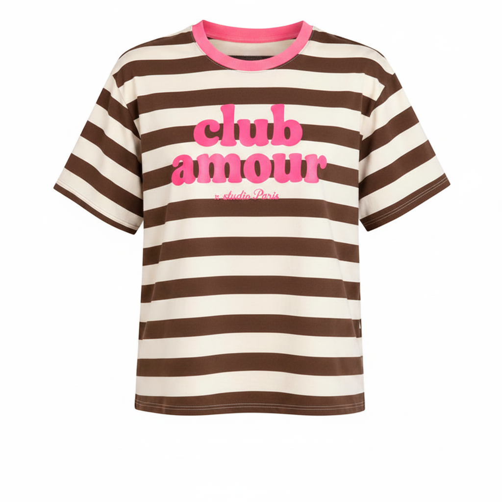 TShirt Italiana – Club Amour | One Size Elevada | 3 Colores