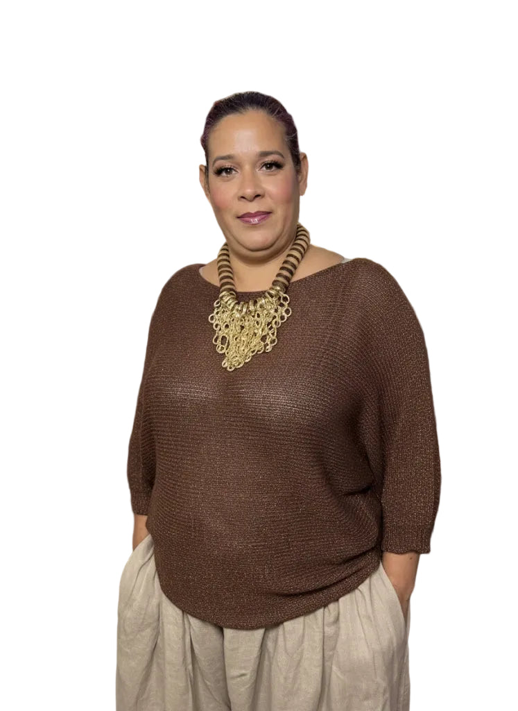 Sweater Lurex Made in Italy