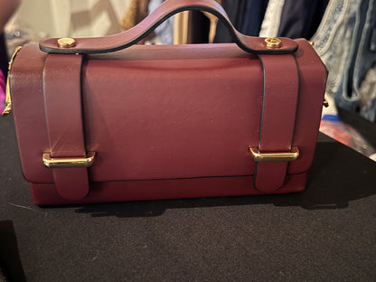 Leather  crossbody Italian