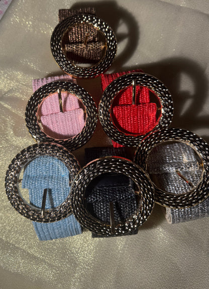 Correas con hebilla cobre