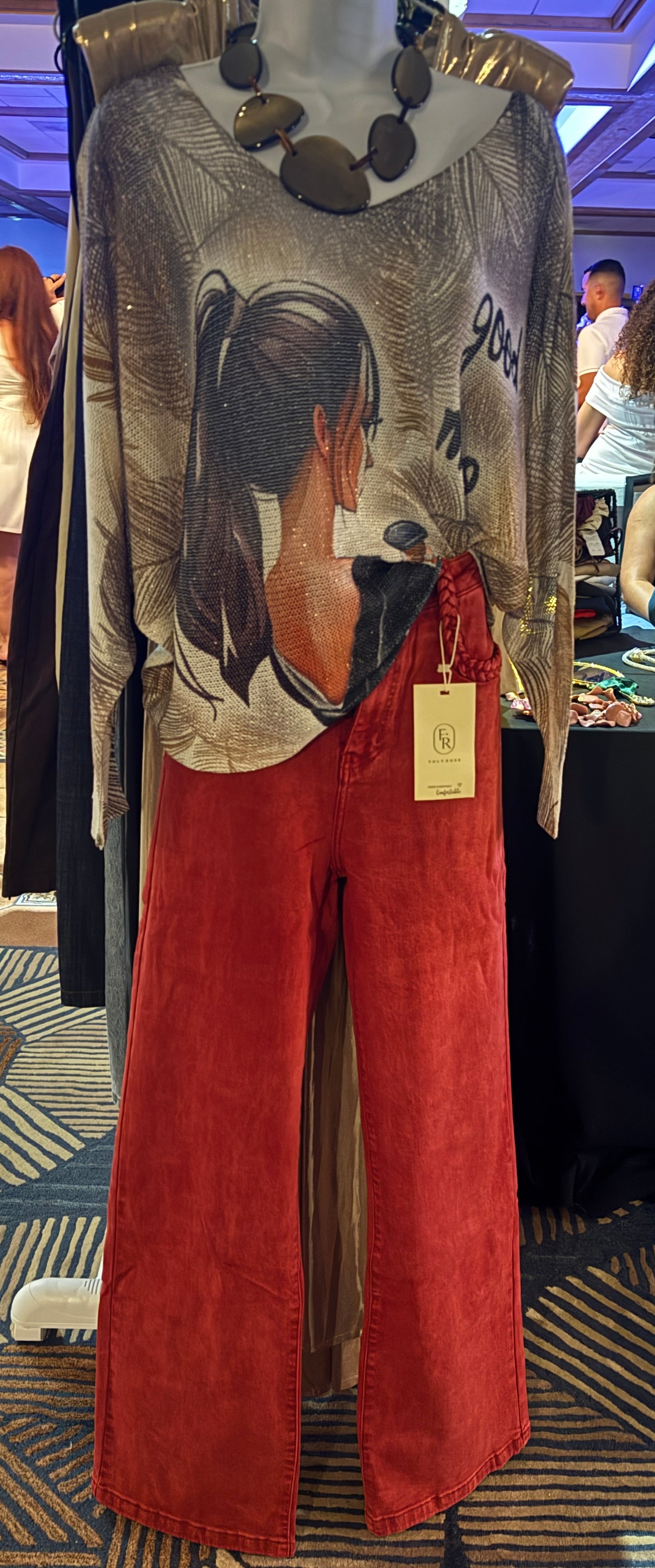 Jean Rojo Italiano Campana Tiro Alto