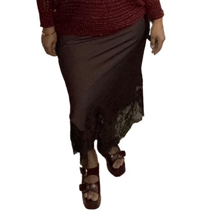 Skirt embroidered Made in Italy