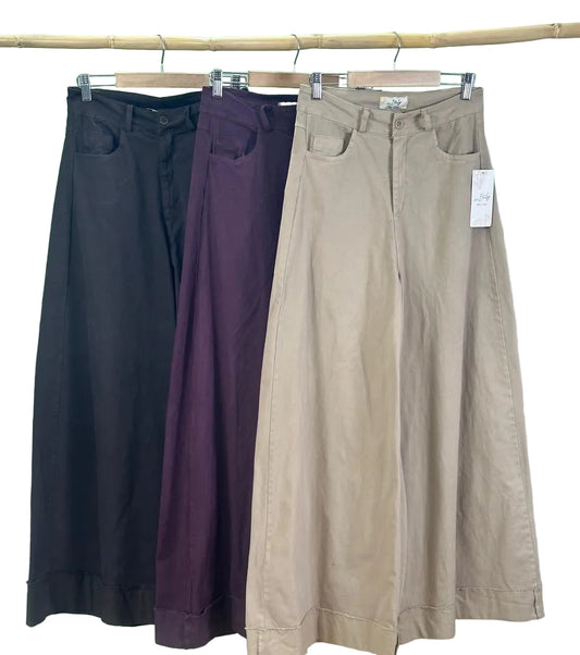 Palazo Pant Solid Made in Italy