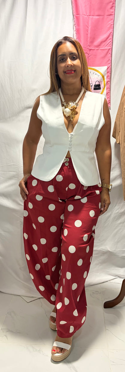 Cotton Barrel polka dots  – Style Italiano