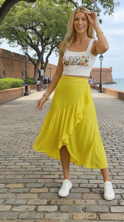 Falda Multiuso Convertible - Traje o Cover Up Versátil