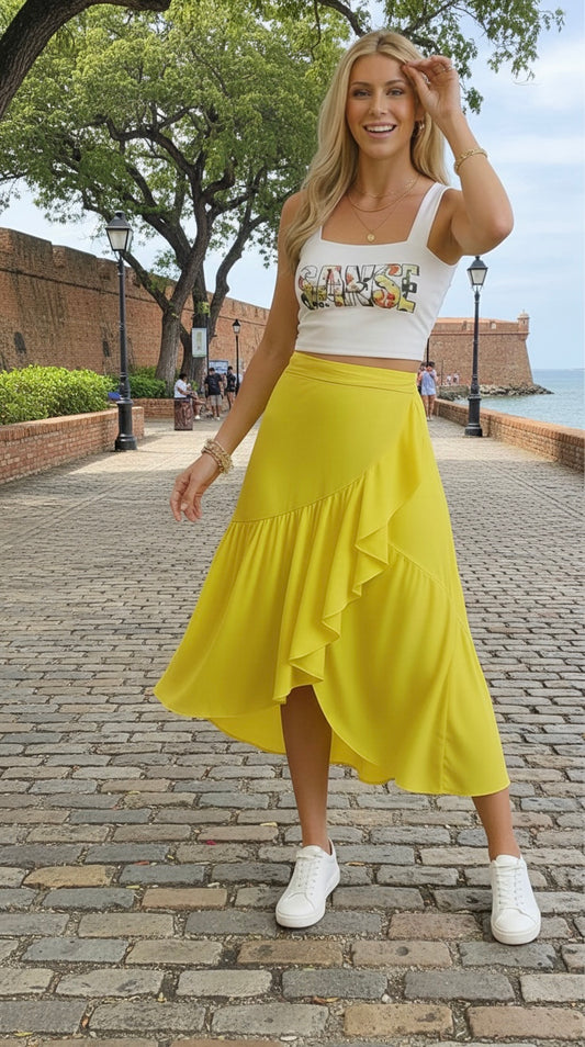 Falda Multiuso Convertible - Traje o Cover Up Versátil