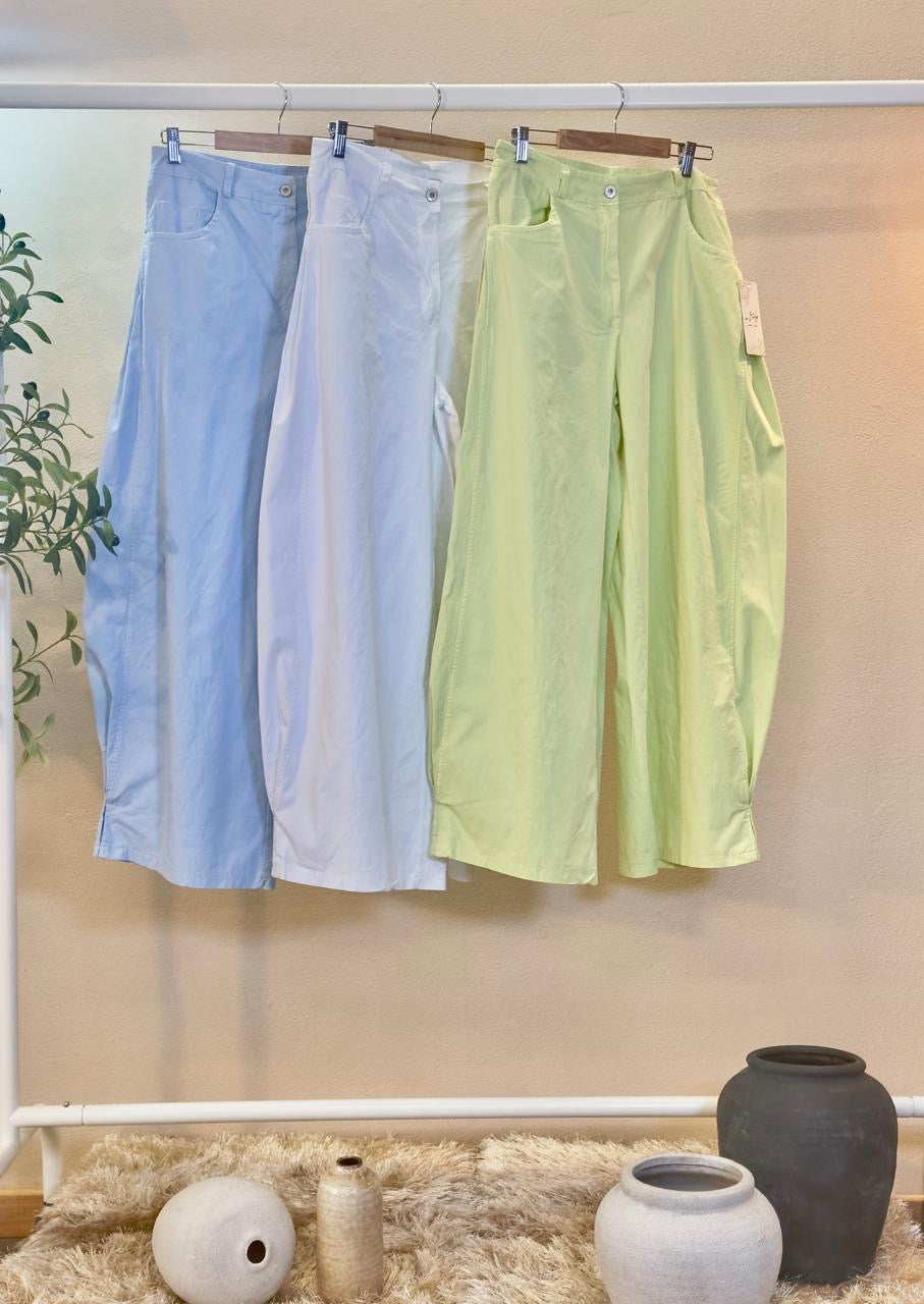 Pleated Barrel Baggy Pant | Estilo Italiano