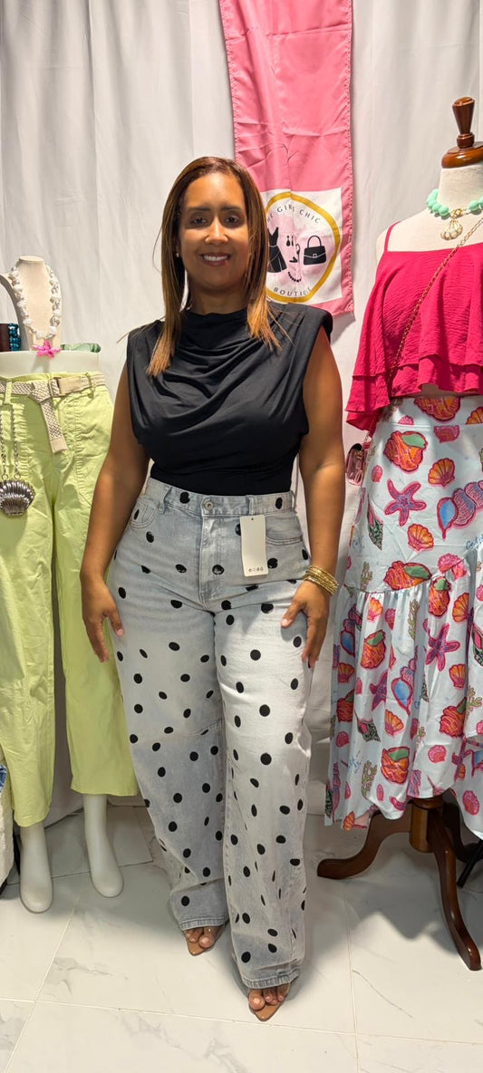 Jean Italiano Polka Dots