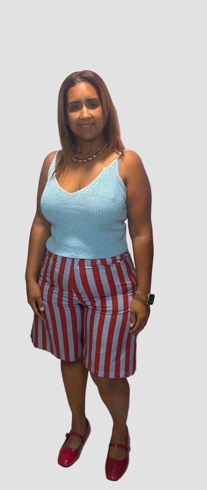Bermuda Italiano Stripe – One Size