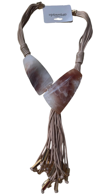 Long Necklace Stone Manarola