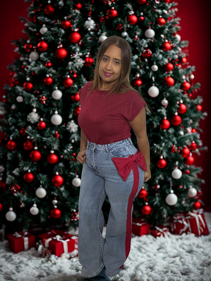 Red Bow Denim
