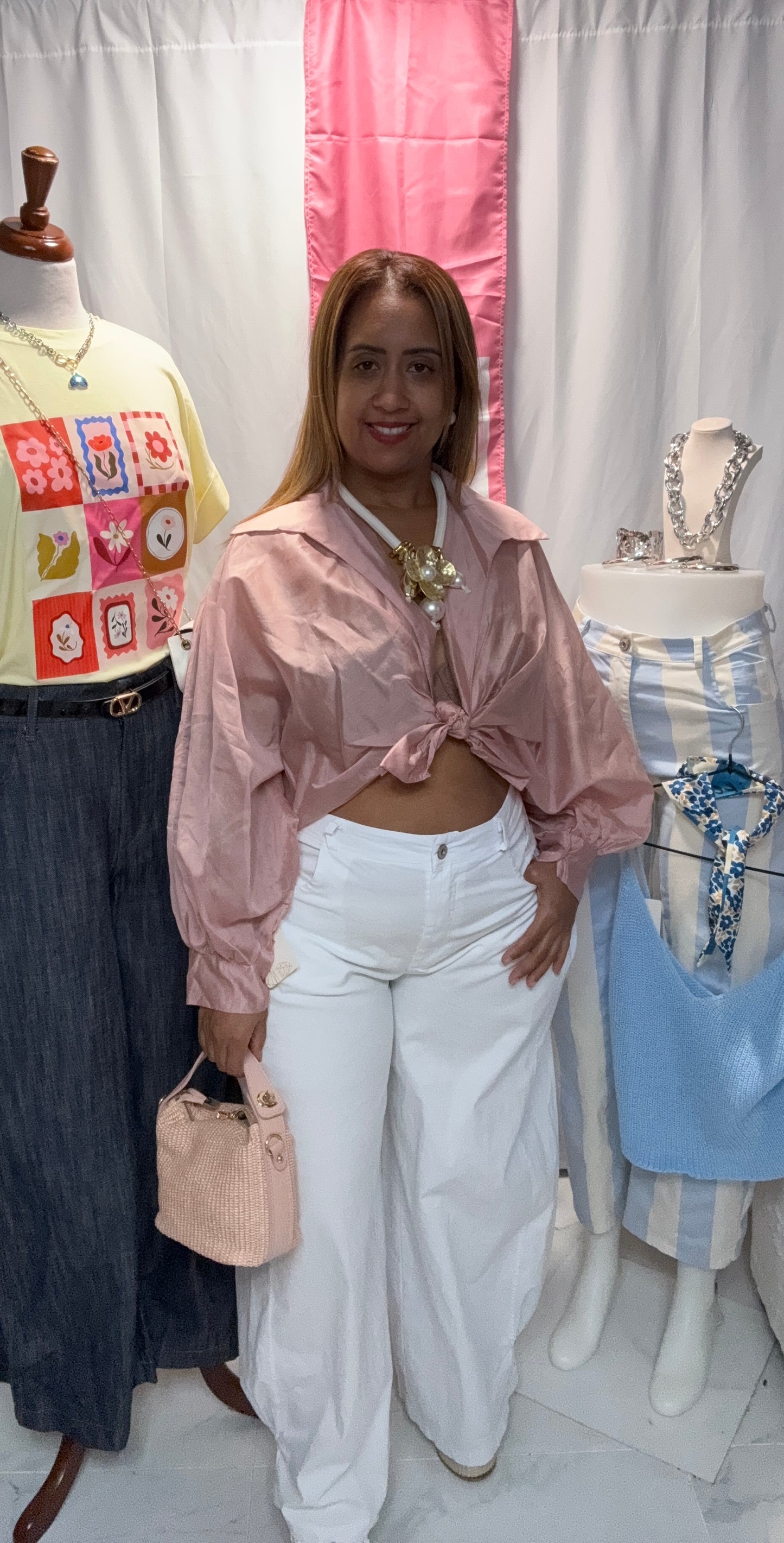 Pleated Barrel Baggy Pant | Estilo Italiano