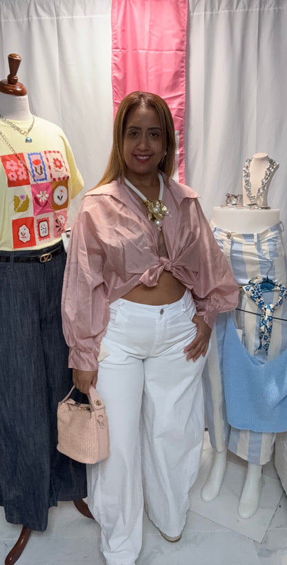 Pleated Barrel Baggy Pant | Estilo Italiano