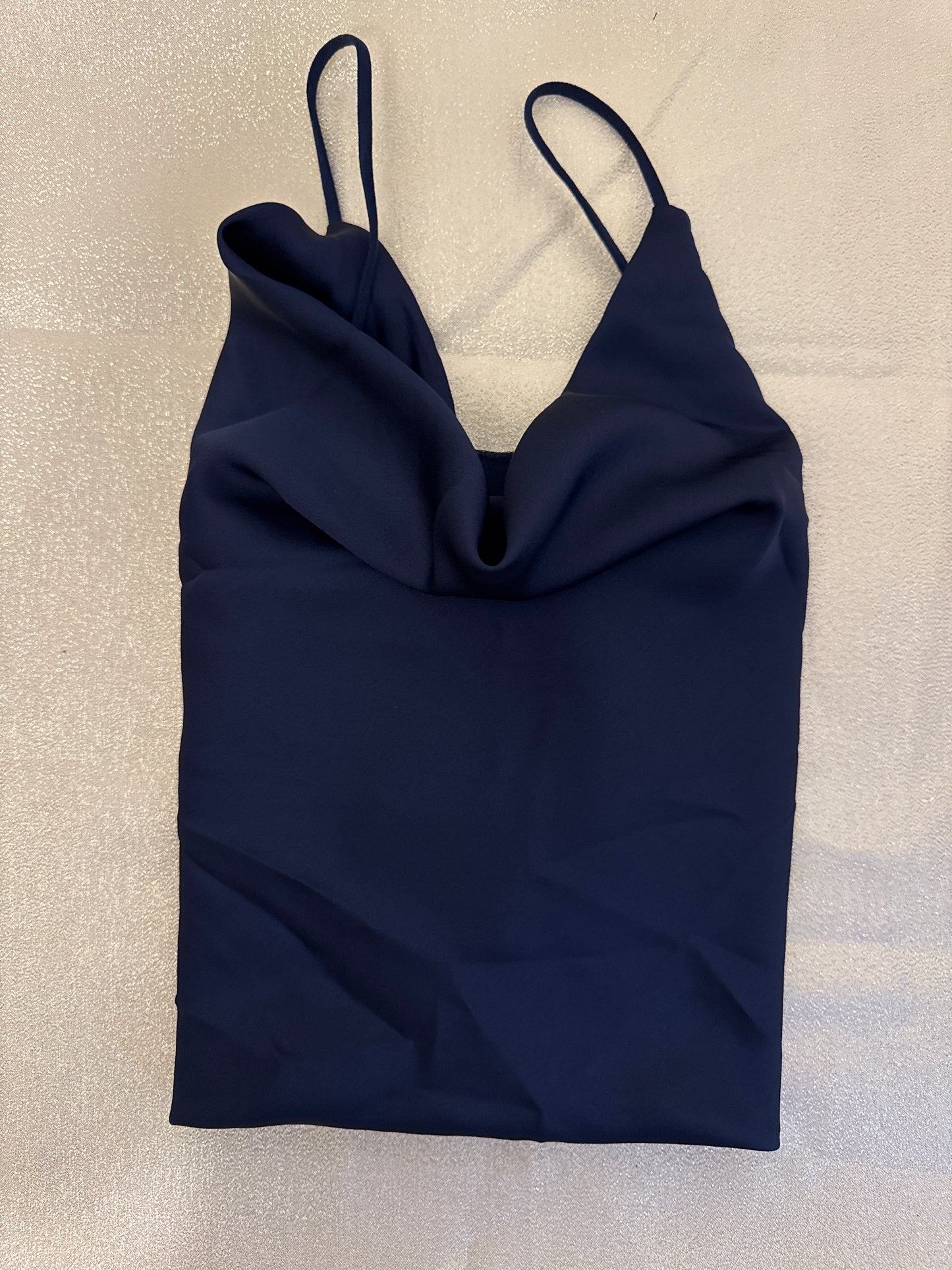 Satin Basic Top Made in Italy