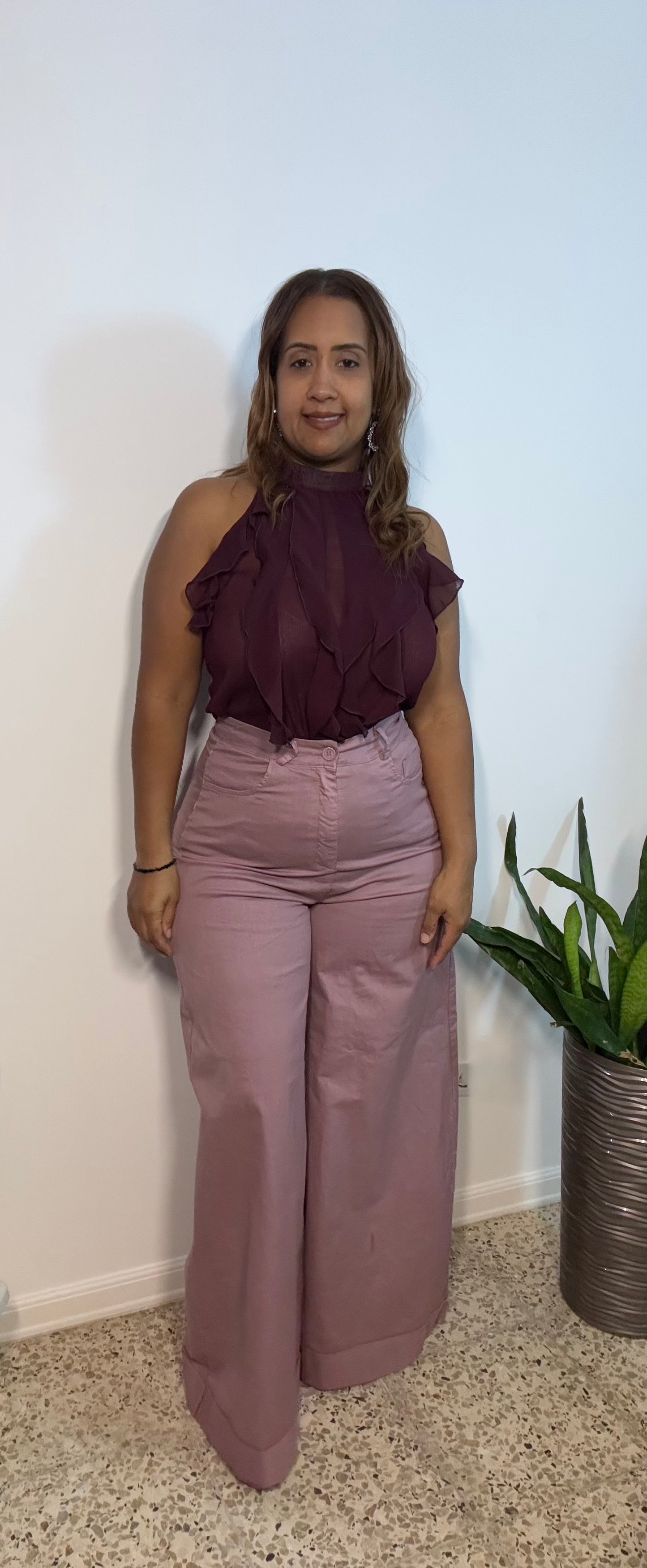 Top Ruffles Made in Italy - Elegancia Italiana Auténtica