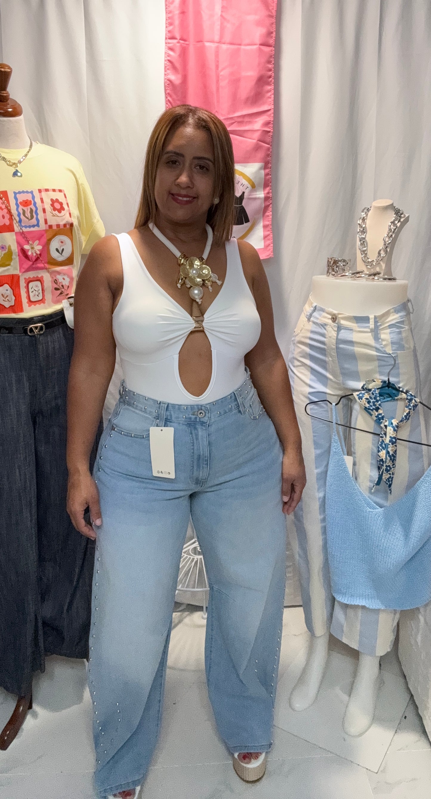 Body Italiano Onesize con Copas y Apertura Frontal | Colores Pastel