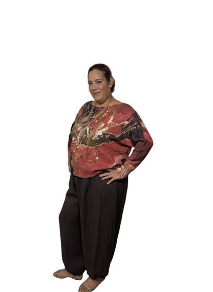 Linen Bubble Pant Made in Italy