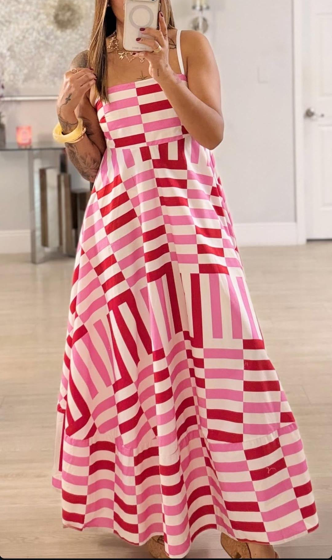 Traje Italiano Estampado Geométrico | One Size