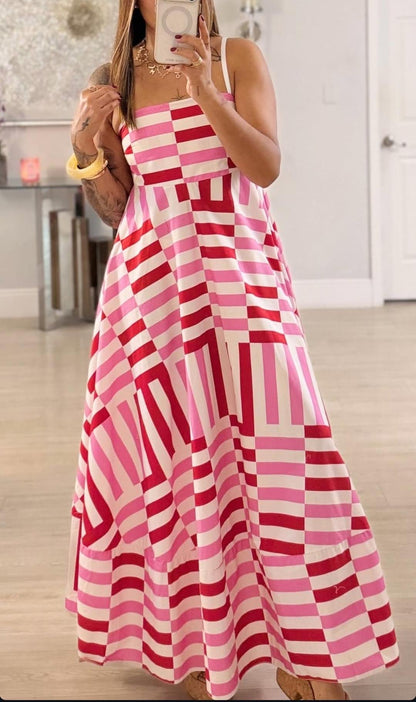 Traje Italiano Estampado Geométrico | One Size