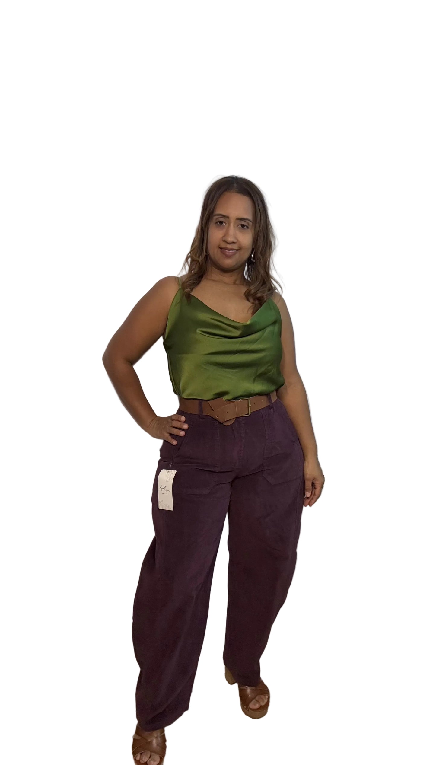 Barrel Pant Corduroy Made in Italy
