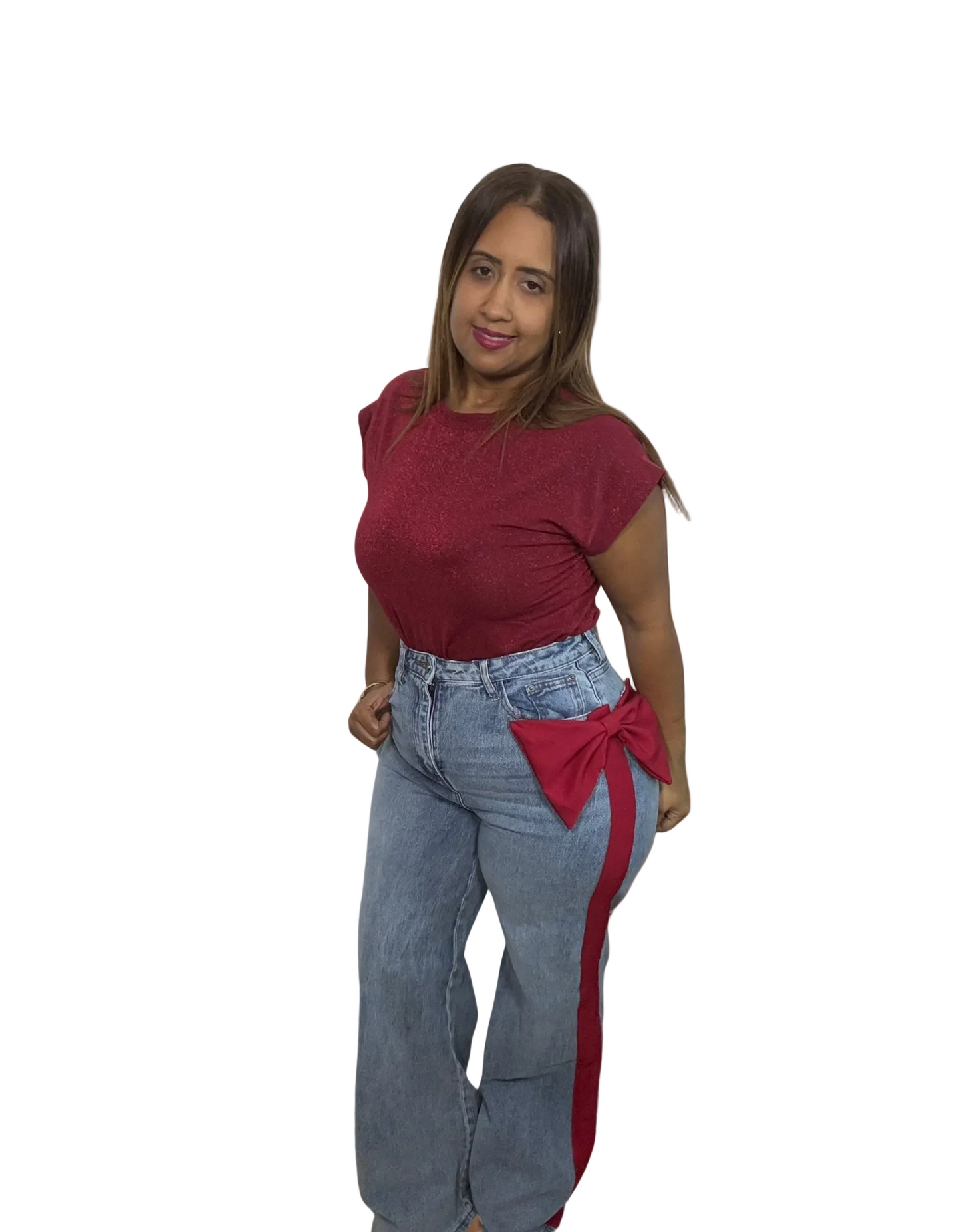 Red Bow Denim