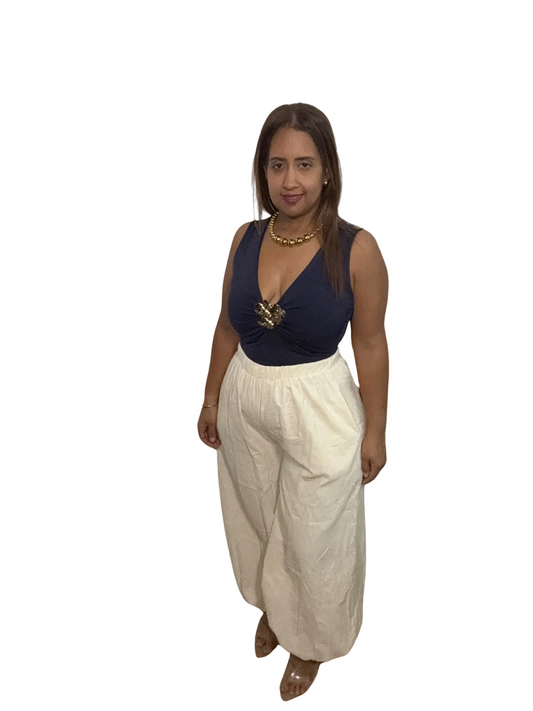 Corduroy bubble pant Made in Italy