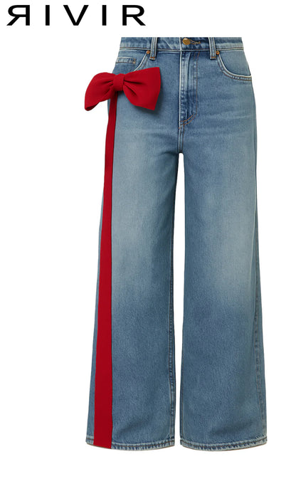 Red Bow Denim