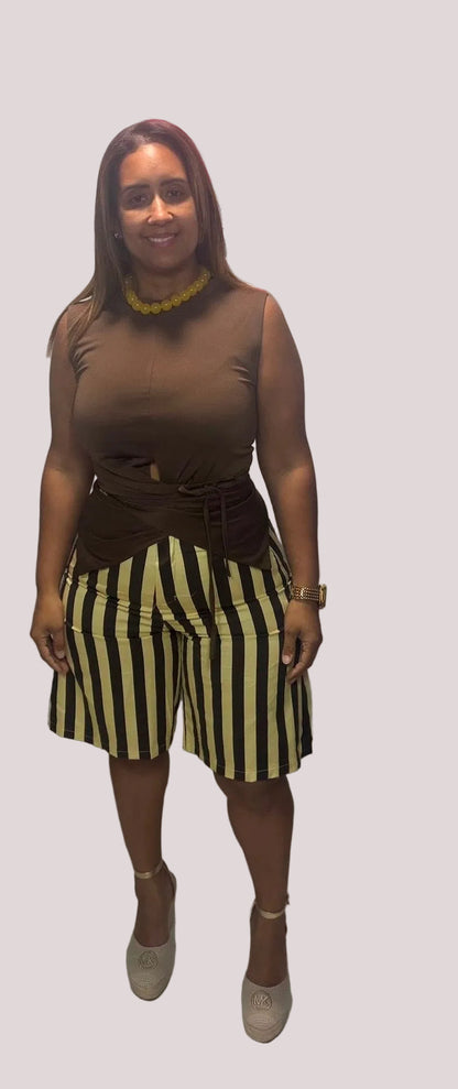 Bermuda Italiano Stripe – One Size