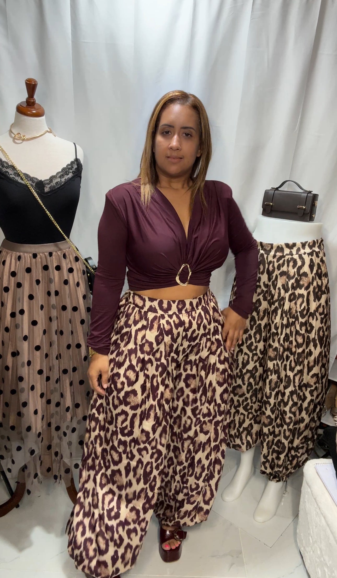 Pantalón Animal Print Estilo Aladdin Made in Italy