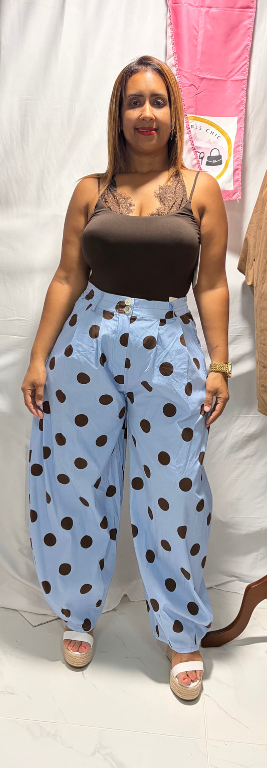 Cotton Barrel polka dots  – Style Italiano