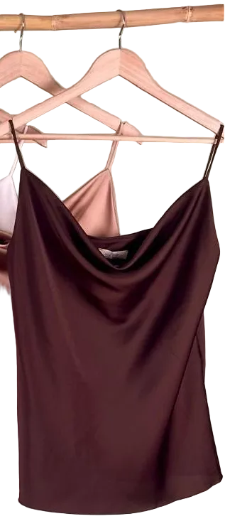 Satin Basic Top Made in Italy