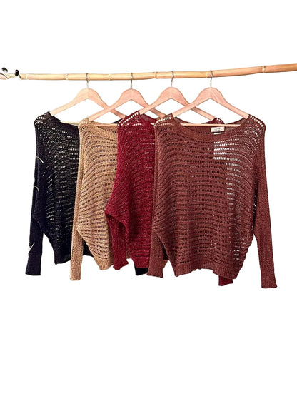Blusa de encaje Made in Italy