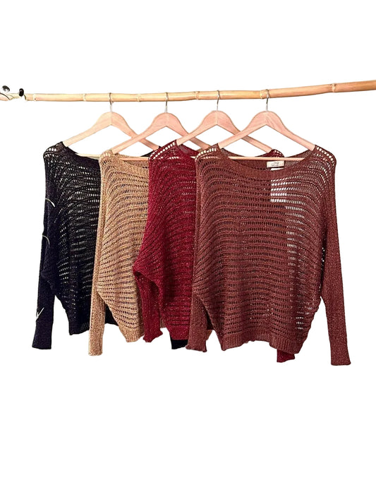 Blusa de encaje Made in Italy