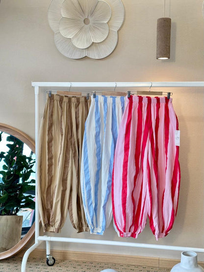Pantalón Aladín Italiano con Stripe – Elástico y Ajustable