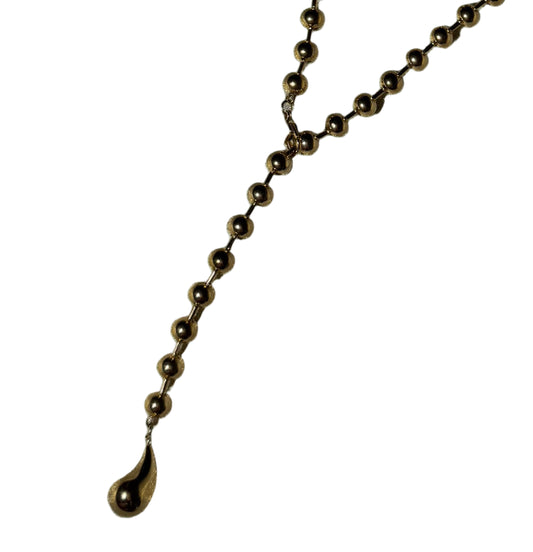Long Gold necklace Manarola Italian