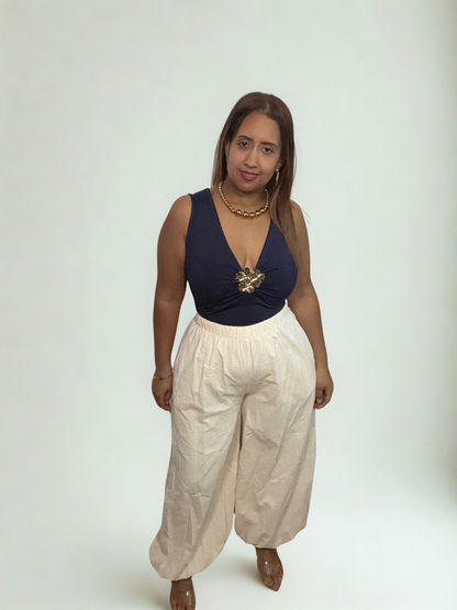 Corduroy bubble pant Made in Italy
