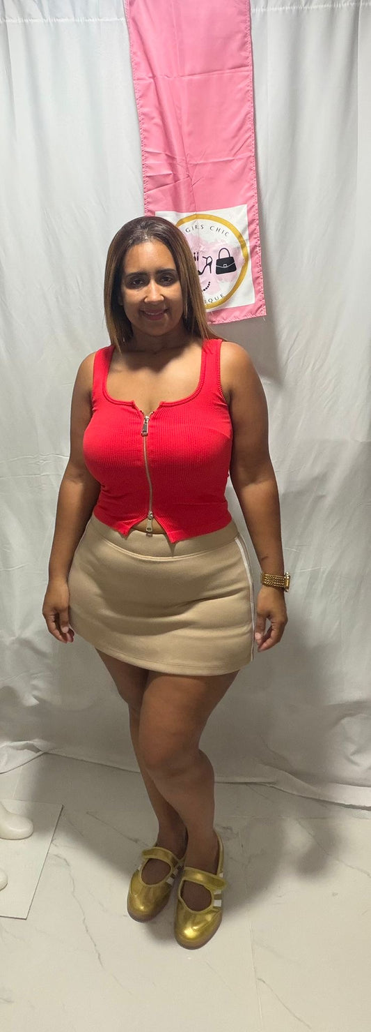 Beige Skort sport