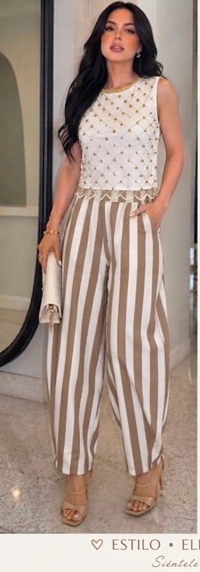 Italian Stripe Pant – luxury Italian