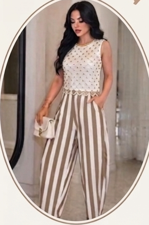 Italian Stripe Pant – luxury Italian