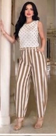Italian Stripe Pant – luxury Italian