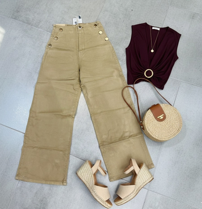 Beige Pant Made in Italy