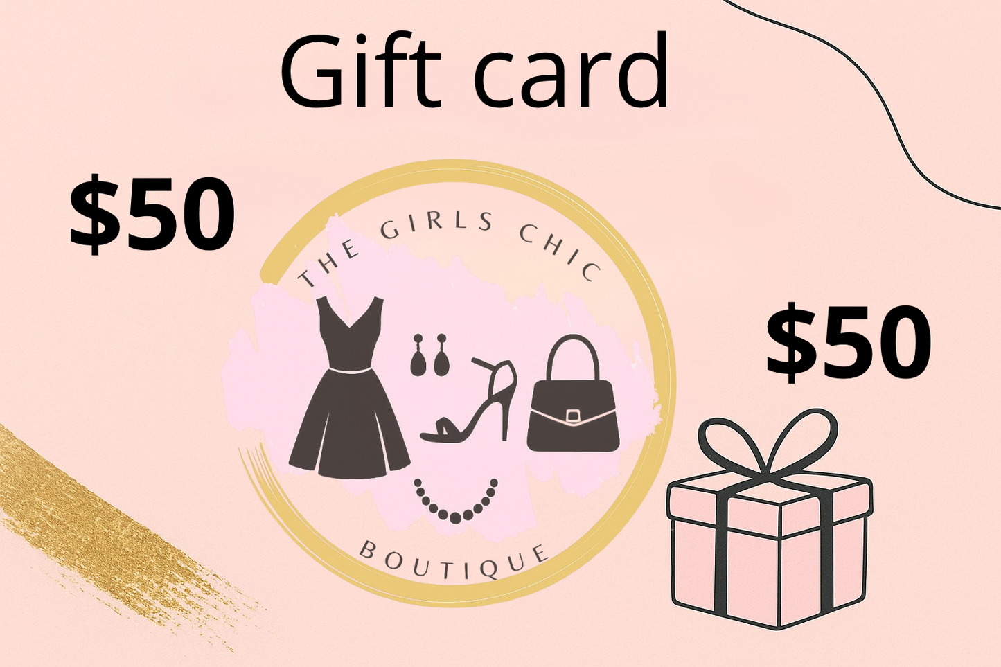 Tarjeta de Regalo – The Girls Chic Boutique